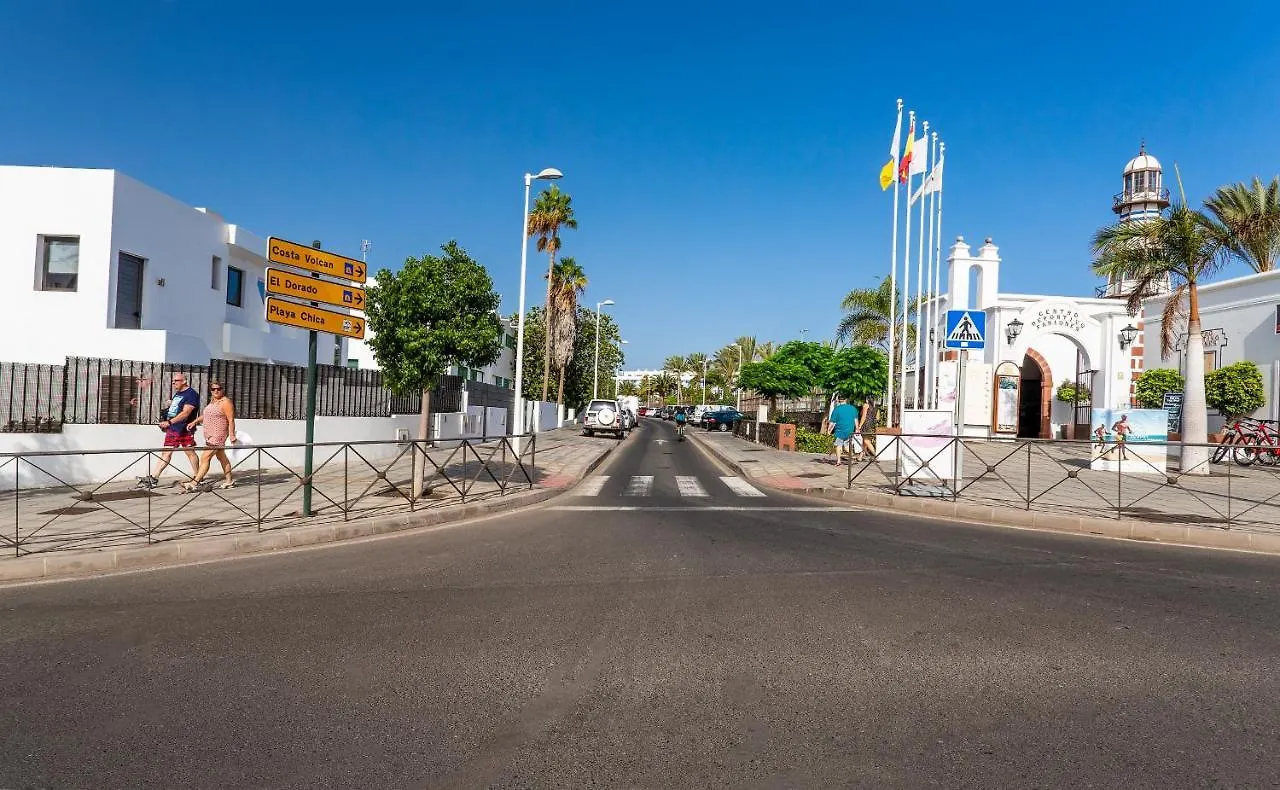 White Volcano Pool, Gym And Activities In Sport Center Fariones Included Puerto del Carmen